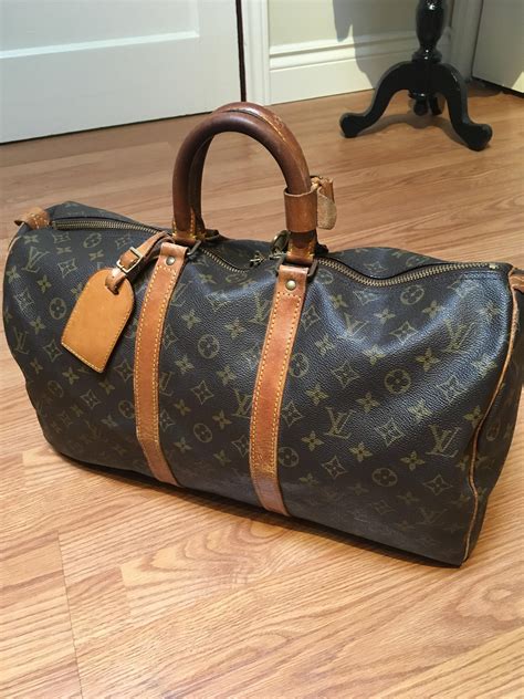 lv keepall size|lv keepall 45 vintage.